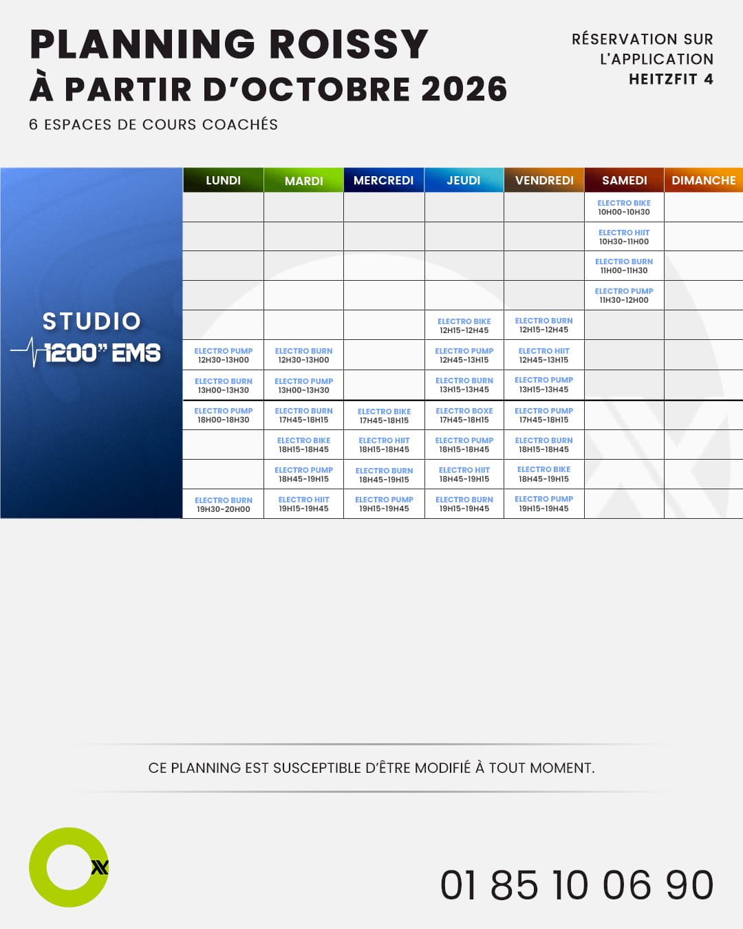 planning-roissy-3 Studio 1200EMS Oxyty Roissy